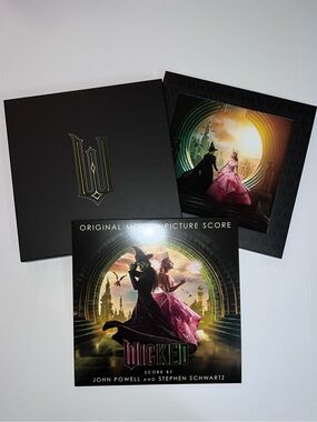Wicked Original Motion Picture Score 2LP With Collector’s Case And Framed Art
